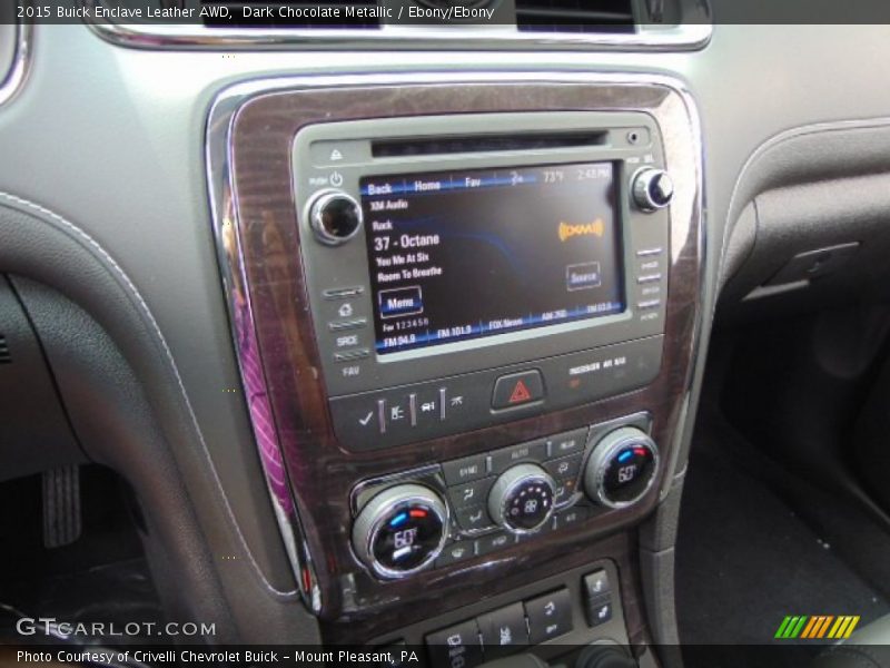 Controls of 2015 Enclave Leather AWD