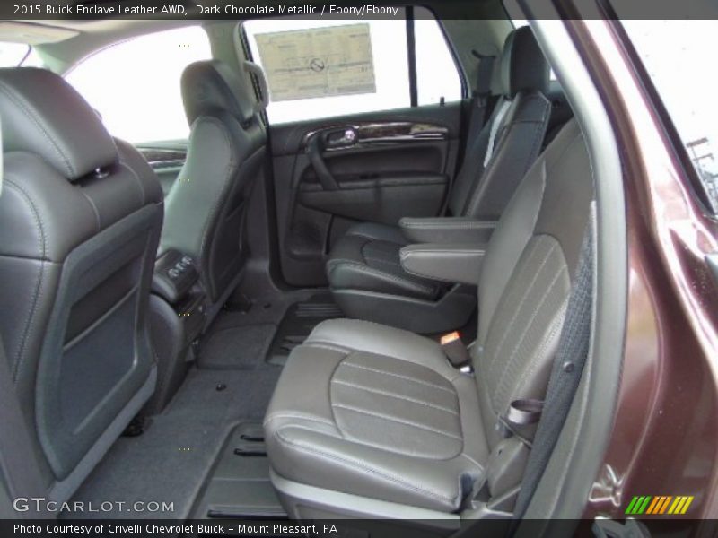 Rear Seat of 2015 Enclave Leather AWD