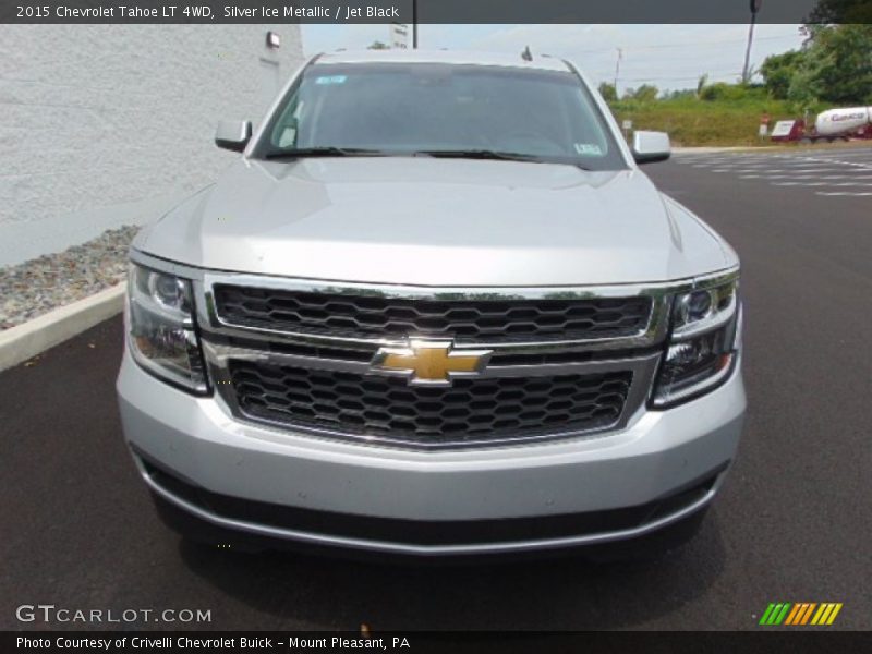 Silver Ice Metallic / Jet Black 2015 Chevrolet Tahoe LT 4WD