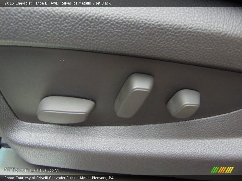 Silver Ice Metallic / Jet Black 2015 Chevrolet Tahoe LT 4WD