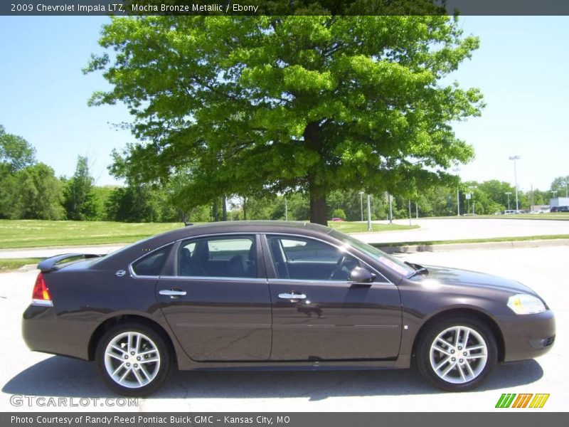 Mocha Bronze Metallic / Ebony 2009 Chevrolet Impala LTZ