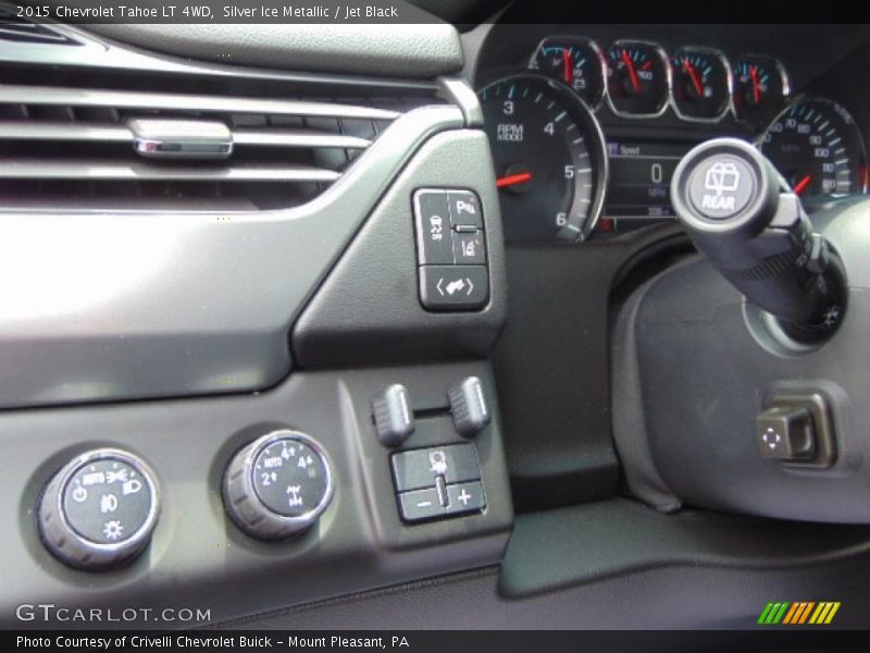 Silver Ice Metallic / Jet Black 2015 Chevrolet Tahoe LT 4WD
