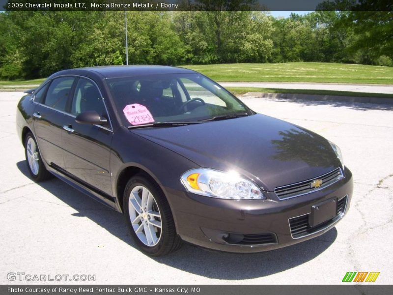 Mocha Bronze Metallic / Ebony 2009 Chevrolet Impala LTZ