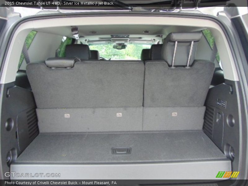 Silver Ice Metallic / Jet Black 2015 Chevrolet Tahoe LT 4WD