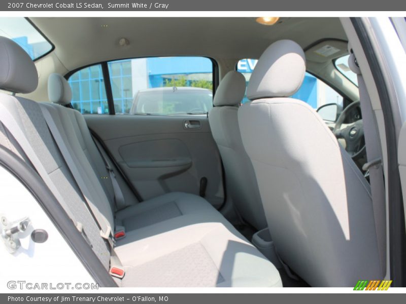 Summit White / Gray 2007 Chevrolet Cobalt LS Sedan