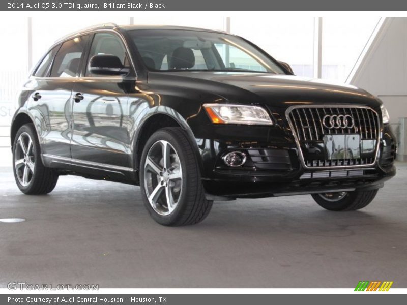 Brilliant Black / Black 2014 Audi Q5 3.0 TDI quattro