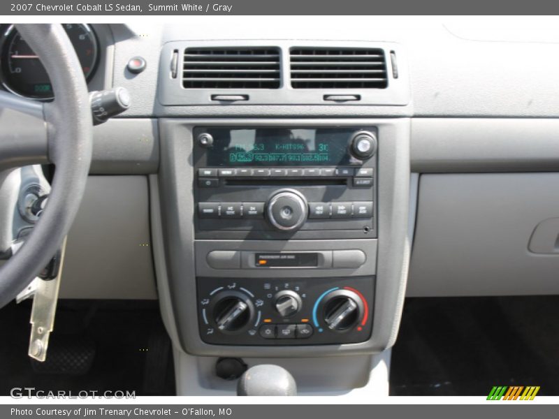 Summit White / Gray 2007 Chevrolet Cobalt LS Sedan