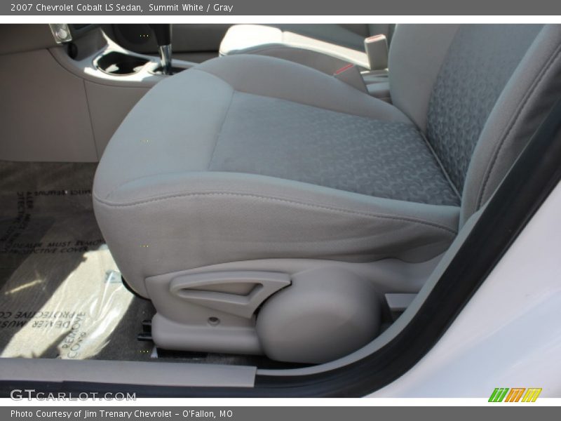 Summit White / Gray 2007 Chevrolet Cobalt LS Sedan