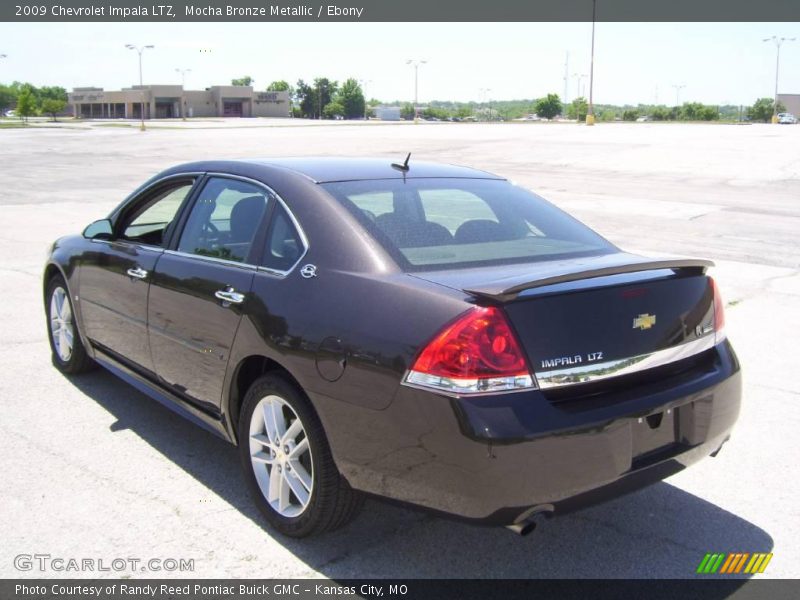 Mocha Bronze Metallic / Ebony 2009 Chevrolet Impala LTZ