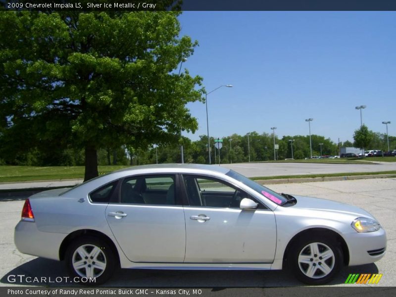 Silver Ice Metallic / Gray 2009 Chevrolet Impala LS