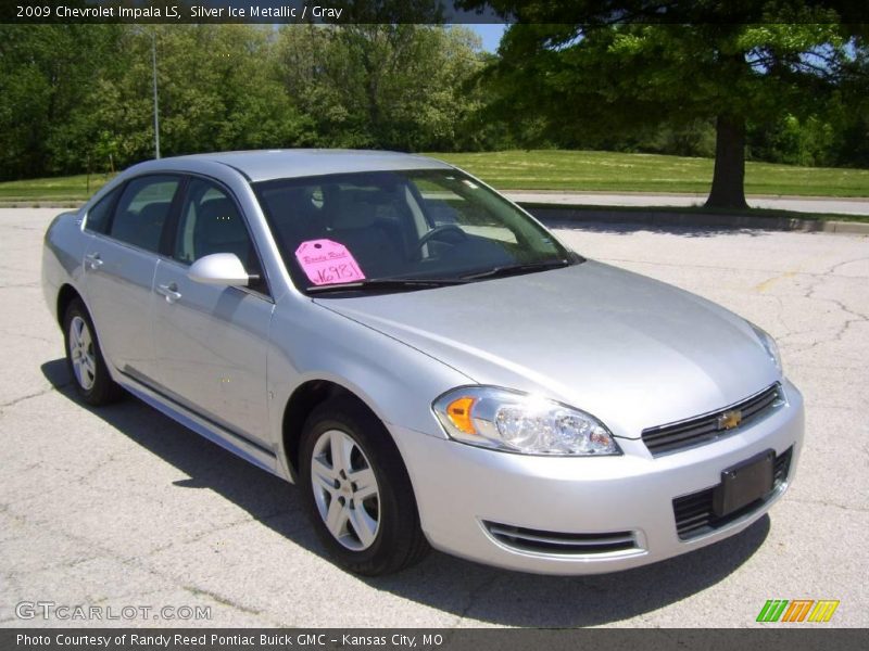 Silver Ice Metallic / Gray 2009 Chevrolet Impala LS