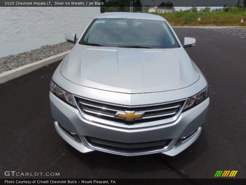 Silver Ice Metallic / Jet Black 2015 Chevrolet Impala LT