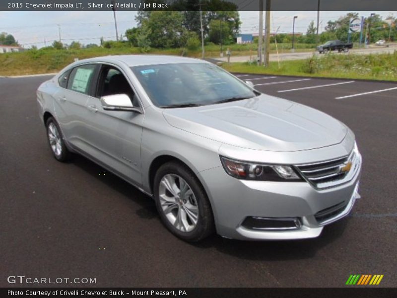 Silver Ice Metallic / Jet Black 2015 Chevrolet Impala LT