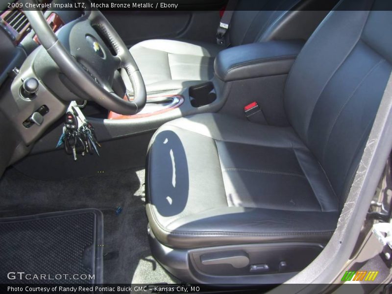 Mocha Bronze Metallic / Ebony 2009 Chevrolet Impala LTZ
