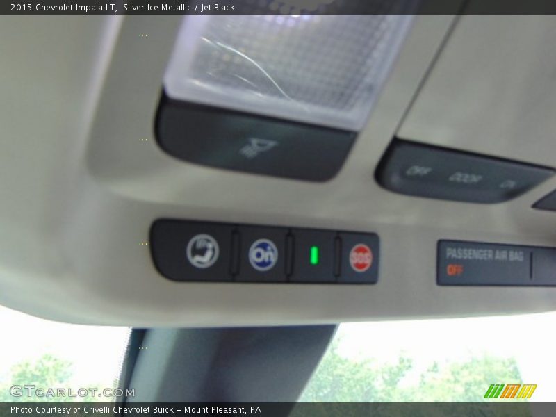 Silver Ice Metallic / Jet Black 2015 Chevrolet Impala LT