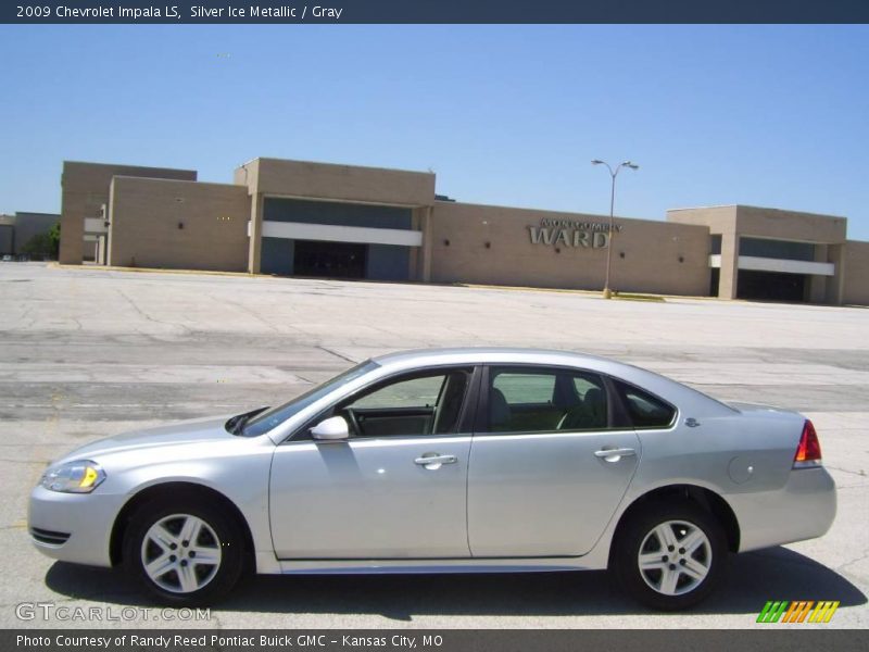 Silver Ice Metallic / Gray 2009 Chevrolet Impala LS