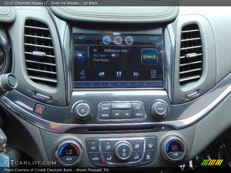 Silver Ice Metallic / Jet Black 2015 Chevrolet Impala LT