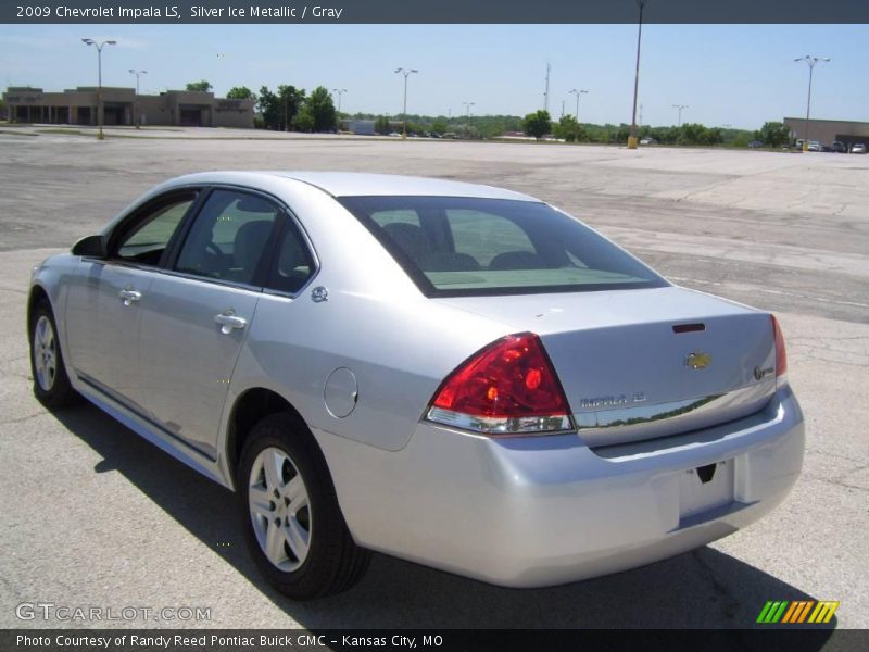 Silver Ice Metallic / Gray 2009 Chevrolet Impala LS