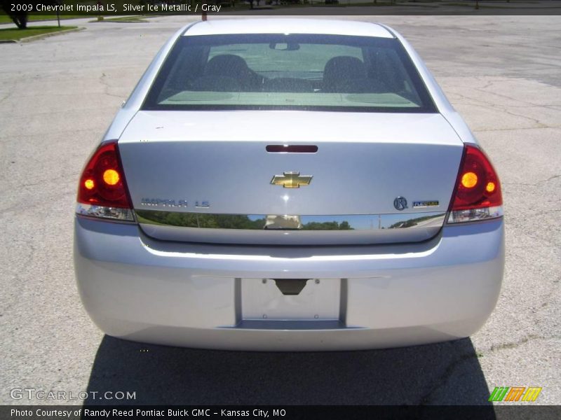 Silver Ice Metallic / Gray 2009 Chevrolet Impala LS
