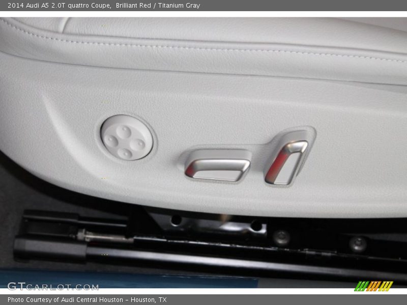 Brilliant Red / Titanium Gray 2014 Audi A5 2.0T quattro Coupe