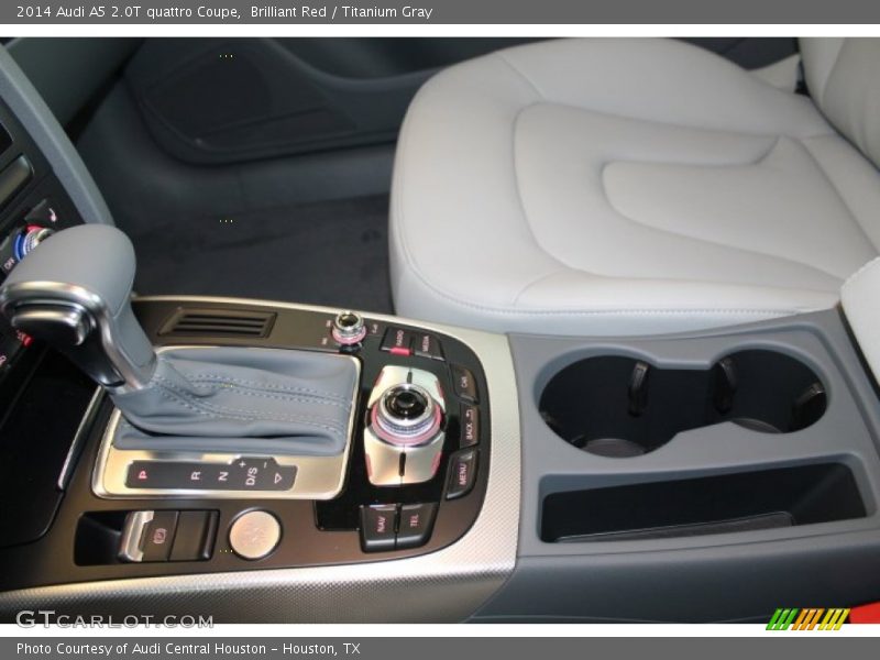 Brilliant Red / Titanium Gray 2014 Audi A5 2.0T quattro Coupe