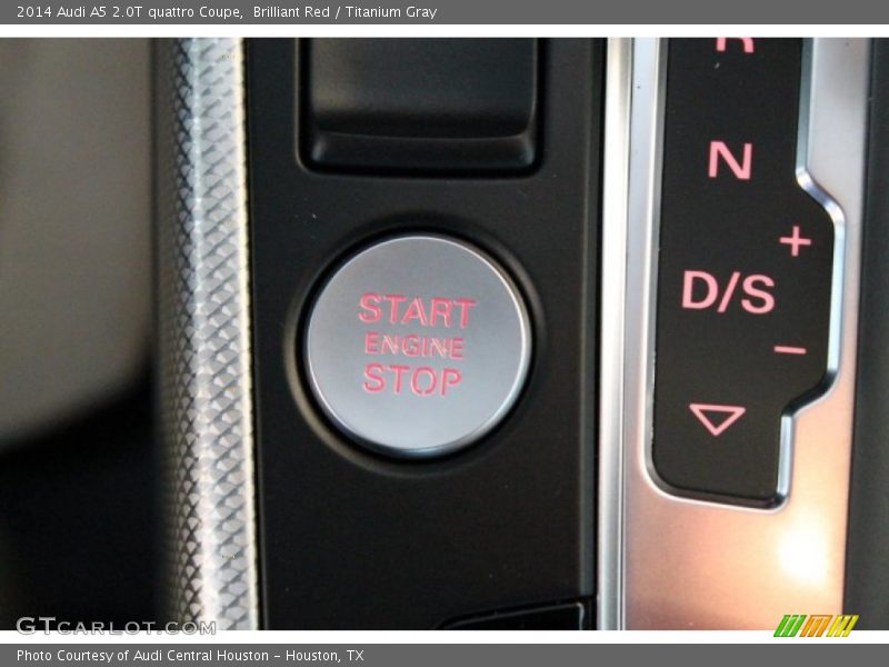 Brilliant Red / Titanium Gray 2014 Audi A5 2.0T quattro Coupe