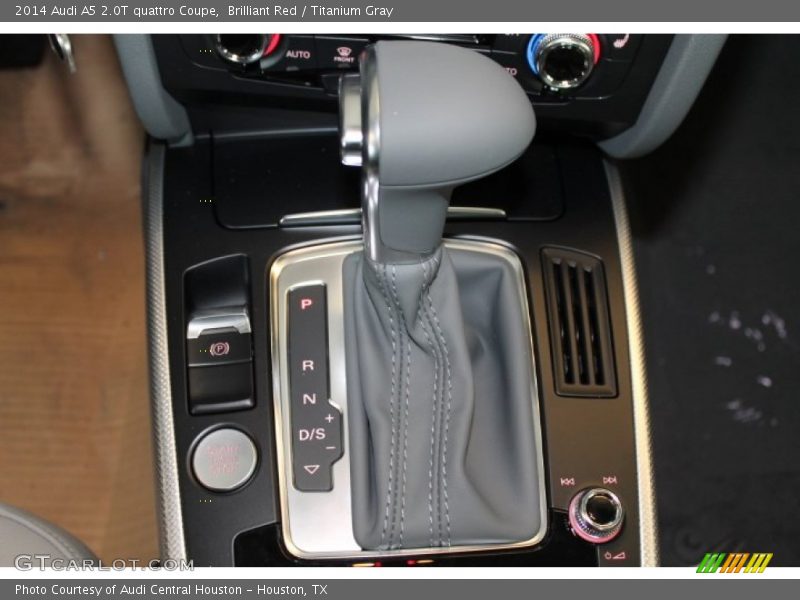 Brilliant Red / Titanium Gray 2014 Audi A5 2.0T quattro Coupe