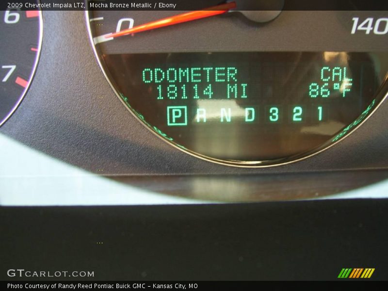 Mocha Bronze Metallic / Ebony 2009 Chevrolet Impala LTZ