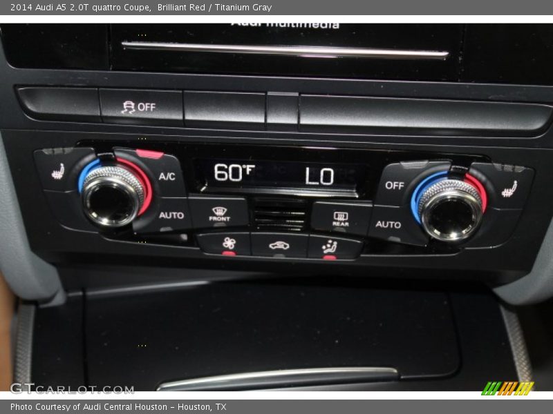 Brilliant Red / Titanium Gray 2014 Audi A5 2.0T quattro Coupe