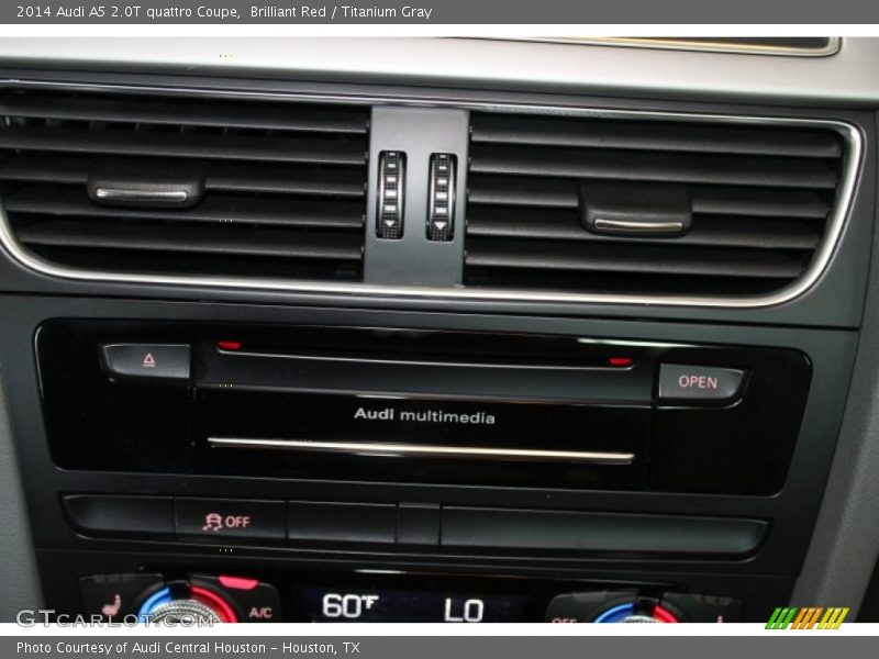 Brilliant Red / Titanium Gray 2014 Audi A5 2.0T quattro Coupe