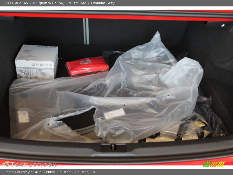 Brilliant Red / Titanium Gray 2014 Audi A5 2.0T quattro Coupe