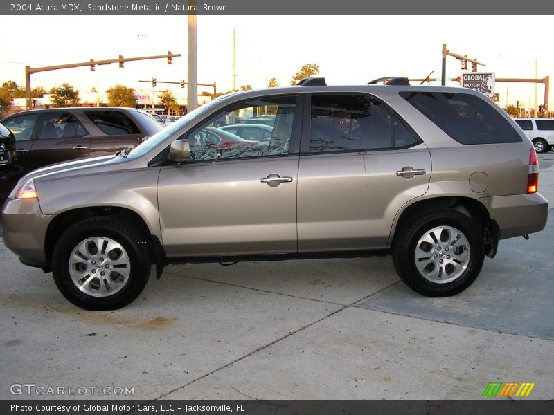Sandstone Metallic / Natural Brown 2004 Acura MDX