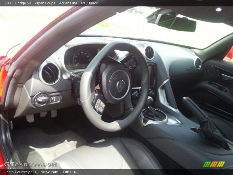 Adrenaline Red / Black 2013 Dodge SRT Viper Coupe