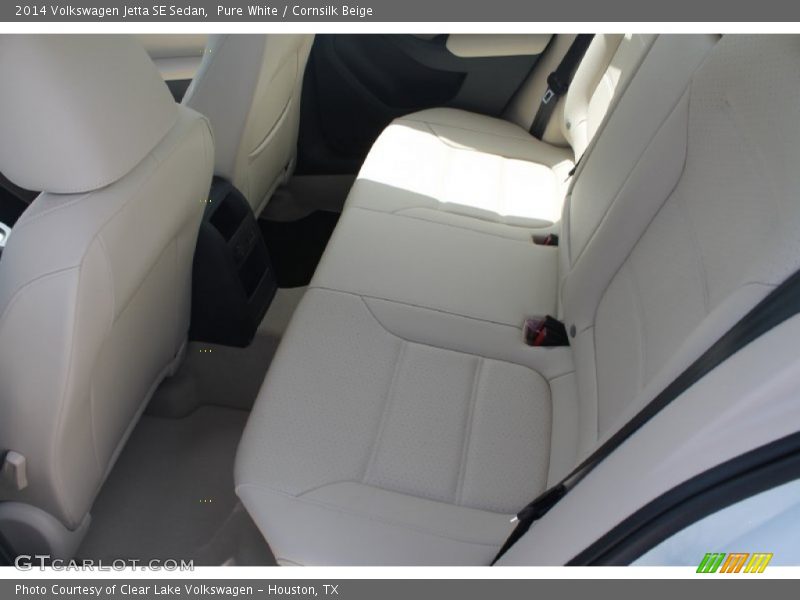 Pure White / Cornsilk Beige 2014 Volkswagen Jetta SE Sedan