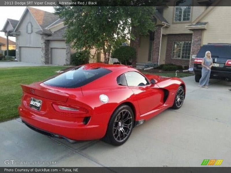 Adrenaline Red / Black 2013 Dodge SRT Viper Coupe