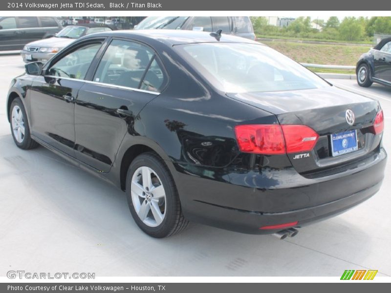 Black / Titan Black 2014 Volkswagen Jetta TDI Sedan