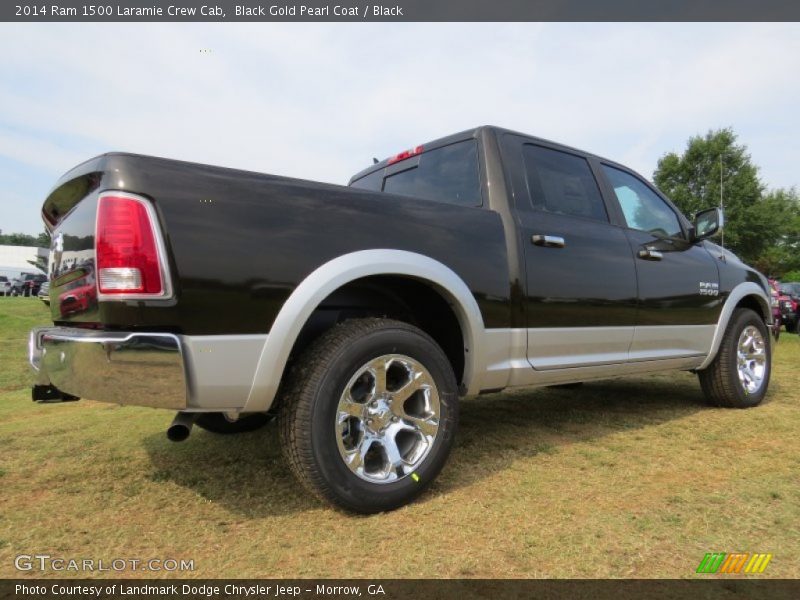 Black Gold Pearl Coat / Black 2014 Ram 1500 Laramie Crew Cab