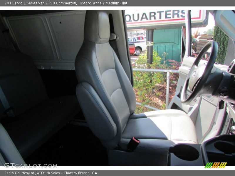 Oxford White / Medium Flint 2011 Ford E Series Van E150 Commercial