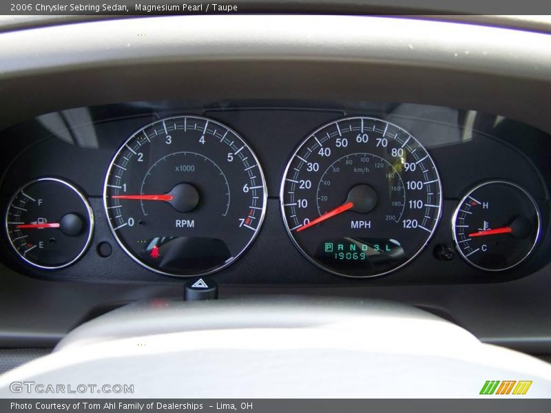 Magnesium Pearl / Taupe 2006 Chrysler Sebring Sedan