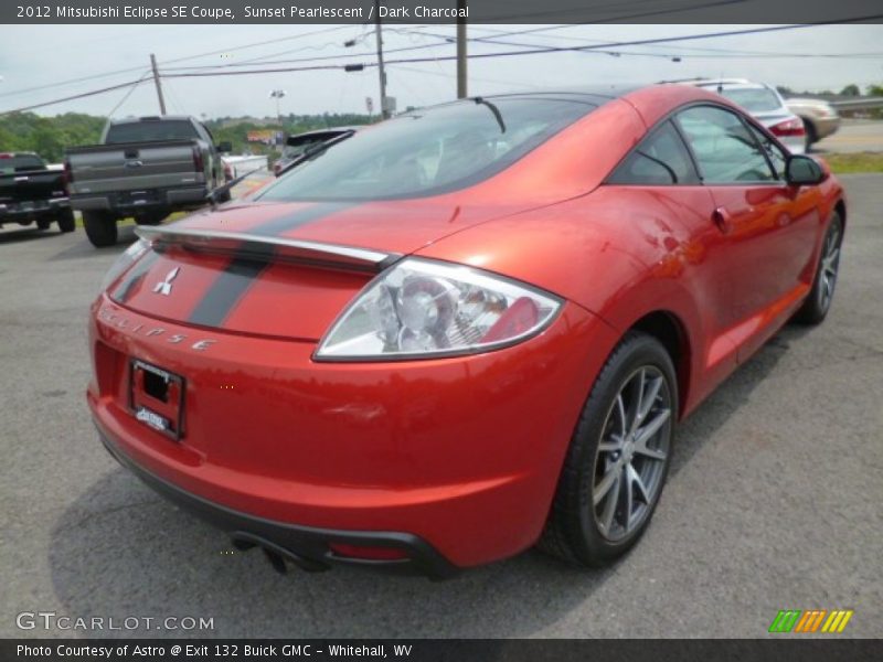Sunset Pearlescent / Dark Charcoal 2012 Mitsubishi Eclipse SE Coupe