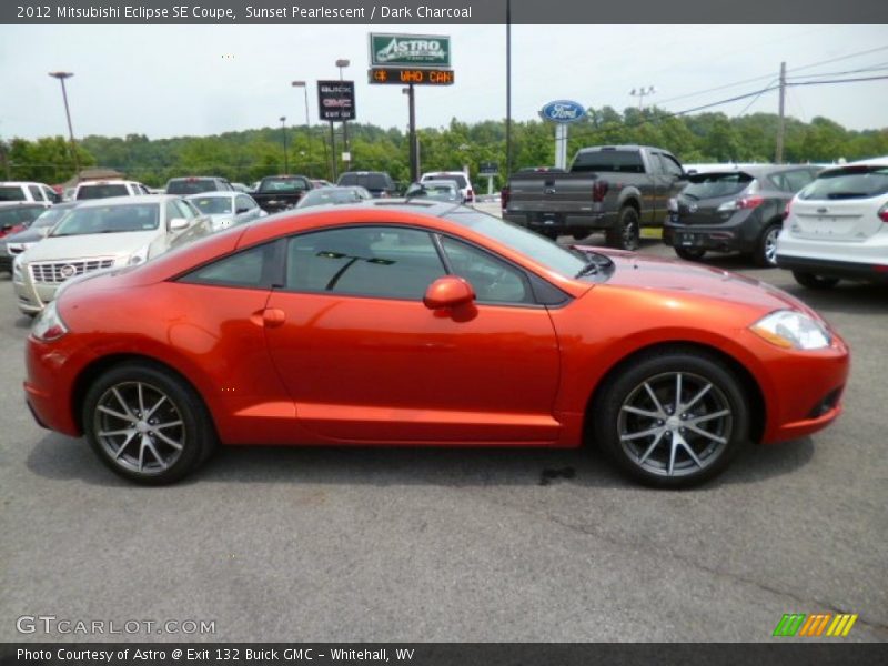 Sunset Pearlescent / Dark Charcoal 2012 Mitsubishi Eclipse SE Coupe