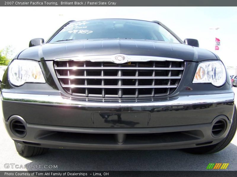 Brilliant Black / Pastel Slate Gray 2007 Chrysler Pacifica Touring