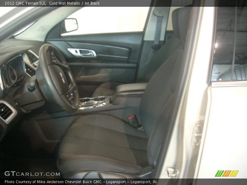 Gold Mist Metallic / Jet Black 2012 GMC Terrain SLE