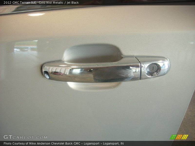 Gold Mist Metallic / Jet Black 2012 GMC Terrain SLE
