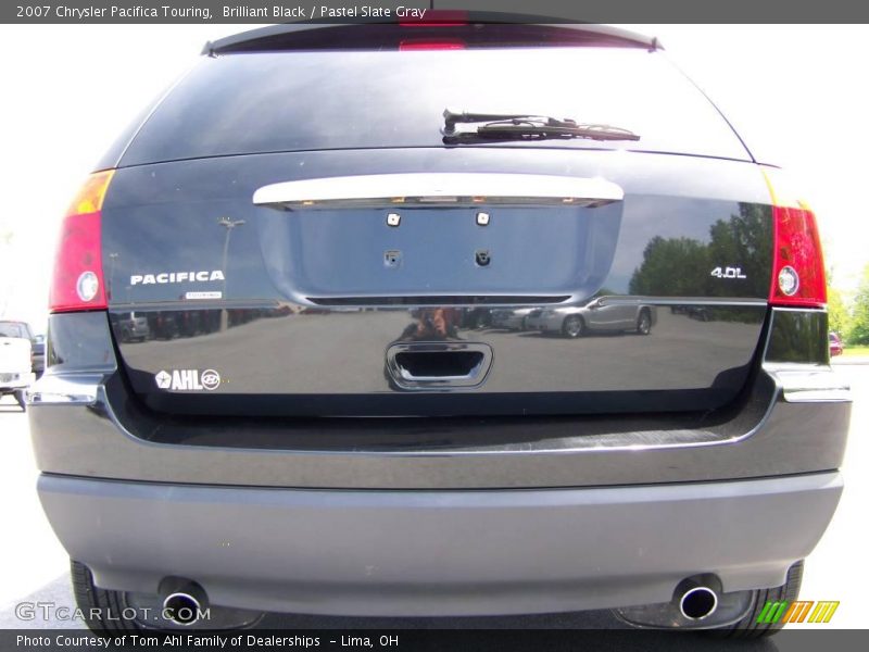 Brilliant Black / Pastel Slate Gray 2007 Chrysler Pacifica Touring
