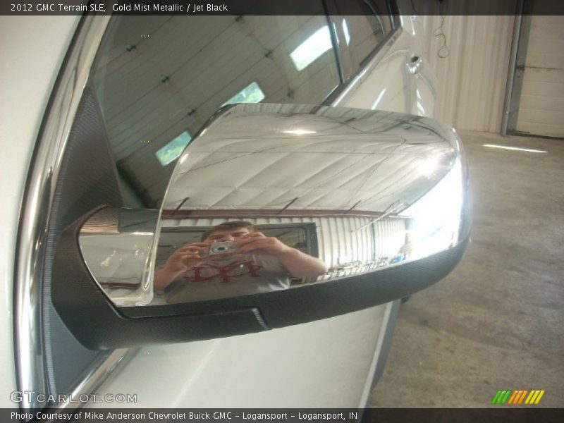 Gold Mist Metallic / Jet Black 2012 GMC Terrain SLE