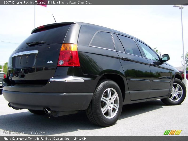 Brilliant Black / Pastel Slate Gray 2007 Chrysler Pacifica Touring