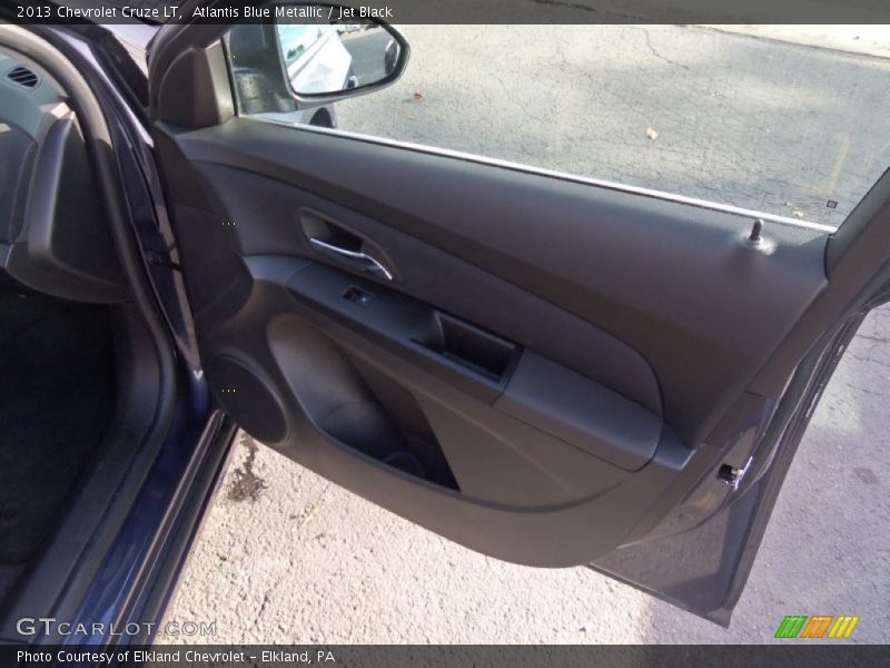Atlantis Blue Metallic / Jet Black 2013 Chevrolet Cruze LT