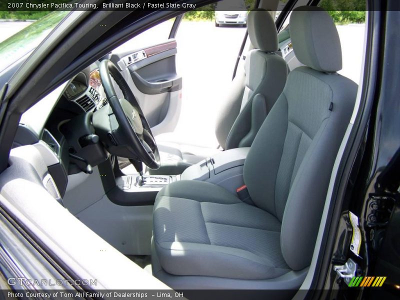 Brilliant Black / Pastel Slate Gray 2007 Chrysler Pacifica Touring