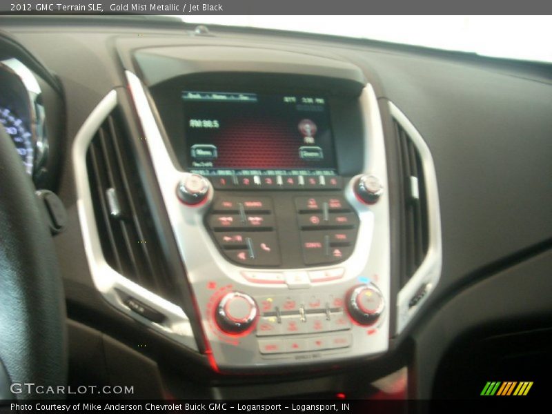 Gold Mist Metallic / Jet Black 2012 GMC Terrain SLE